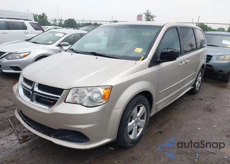 2013 Dodge Grand Caravan Se из США, поврежденный, VIN 2C4RDGBG2DR740031